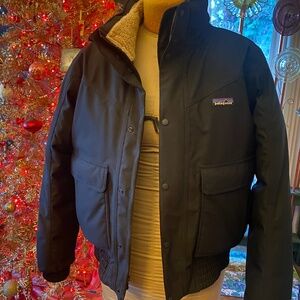 Rare Patagonia Nanuq Goose Down Jacket w/ detachable hood Fall Style 28330F7